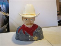 Vintage Storyteller Arts Sheriff Cookie Jar