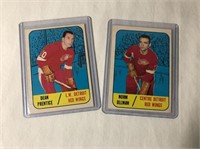 Ullman / Prentice -1967-68 Topps Hockey Cards
