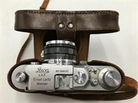 1938 Leica D.R.P. Camera w/Leather Leica Case.