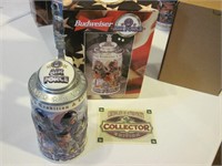 Budweiser Air Force Beer Stein with Box and COA