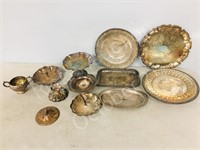 vintage silverplate items