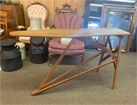 Primitive Pine Folding Ironing Board