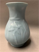 Blue 7Ó Tall Rookwood Vase Ð Marked