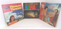 Vintage Hawaii Themed LP's, Lot of 3