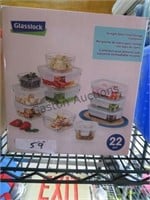 GLASSLOCK CONTAINERS 22 PC NEW