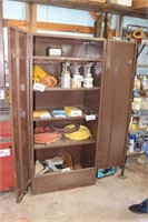 Brown Metal Cabinet