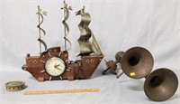 Ship Clock, Buehll Airhorn, Cigar Advertising