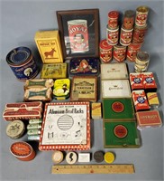 Country Store Advertising Lot: Tins & More