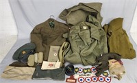 Military Lot: Uniforms, Patches & More