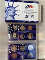 2005 PROOF COIN SET