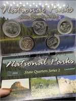 2016 NATIONAL PARKS STATE QUARTERS UNC SET