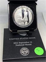 2011 9/11 NATIONAL SILVER MEDAL