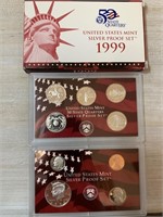 1999 SILVER PROOF COIN SET