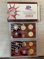 2002 SILVER PROOF COIN SET