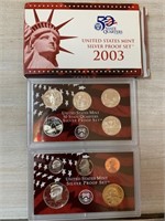 2003 SILVER PROOF COIN SET
