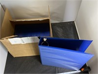 Box of Amazon Basics Folders