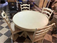 Small Round Kitchen Table with 4 Chairs