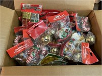 Box of unopened Christmas Ornaments
