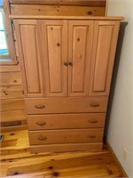 SOLID PINE ARMOIRE