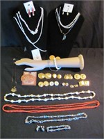 Pearls, Necklaces, Bracelets, Earrings & More
