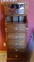 Lexington Recollections 5 Drawer Chest with Mirror