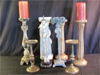 Candle Holder & Candles