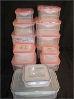 36 Pc. PGM Food Storage Containers with Lds