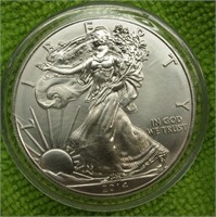 2014 One Oz. Fine Silver Eagle Dollar