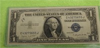 Series 1935 G One Dollar Silver Certificate
