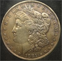 1881 CC Morgan Dollar