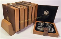 Sterling Silver 1976 Olympic Coins Set