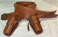 Galko Leather Cowboy Holsters and Belt