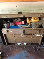 Power Kraft Machinist Tool Box and Contents