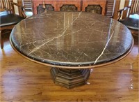 Drexel Heritage Marble Top/Wood Base Table Only