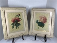 Pr Framed Prints/Floral