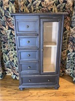 Distressed Small Storage Cabinet