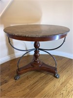Theodore & Alexander Marble Top Entry Table