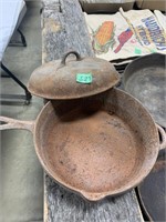 Cast Iron Covered Pot