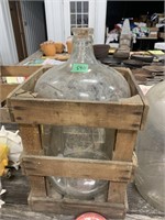 5 Galloon Glass Water Jug w/ Box