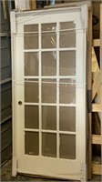 Masonite 36”x80” rh door with glass