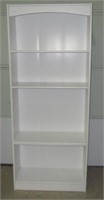 White 4 Shelf Cabinet 72"x12"x30"