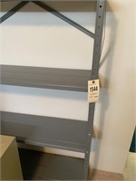 4 shelf metal shelf