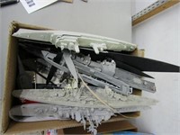 Lot of models and parts. Not complete. SHIPS.