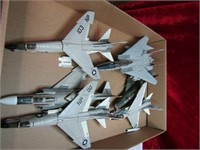 Lot of model & Parts. Planes/jets/fighters. Metal
