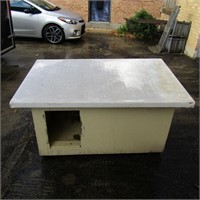 Insulated Dog House. 35.5" by 57.5" by 28"