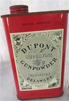Dupont Superfine Gun Powder can 1 lb