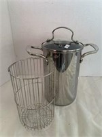 Stainless Spoon Holder w/ Strainer