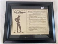 John Wayne "The Duke" Memorial Pic