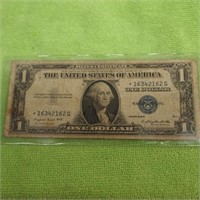 Series 1935 G One Dollar Silver Certificate