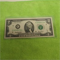 Series 2003 A Two Dollar Bill